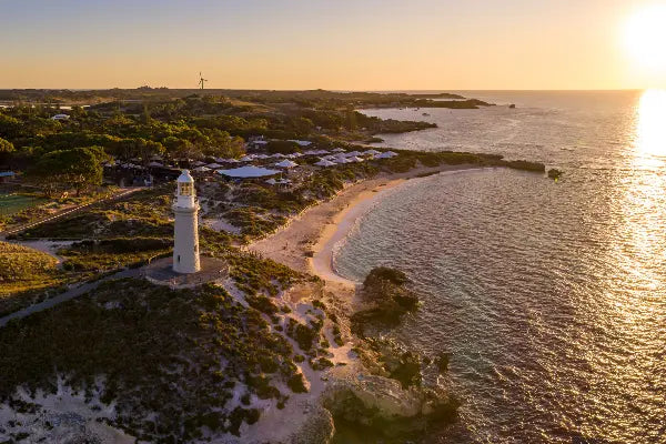 Wadjemup Lighthouse on Rottnest Island, Perth