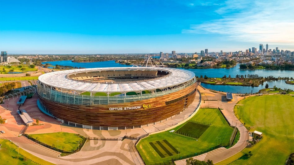  Optus Stadium in Perth, Australia